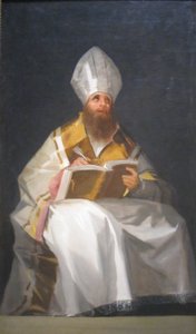 San Ambrosio de Francisco de Goya